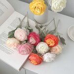 Artificial Peony Manufacturer - High-Grade Arrangement for Living Room Decor