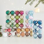 Christmas Tree Pendant Manufacturer - Transparent PVC Double-Sided Electroplated