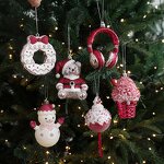 Christmas Ornament Manufacturer - Factory Direct Red Sticky Powder Plastic Cartoon