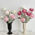 Artificial Peonies Manufacturer - Wholesale Realistic Silk 3 Heads Wedding Flowers