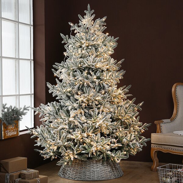 Christmas Tree Manufacturer - PE Snow Tree 2.4-meter for Home Living Room