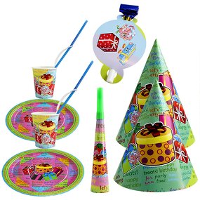Party Tableware Set Manufacturer - Customized Size Cartoon Birthday Disposable