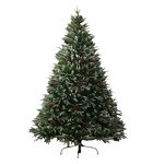 Artificial Christmas Tree Manufacturer - 2.4-meter PVC Pine Needle for Mall Hotel