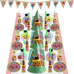 Party Tableware Set Manufacturer - Customized Size Cartoon Birthday Disposable