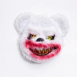Halloween Mask Manufacturer - Creative Horror Killer Rabbit with LED