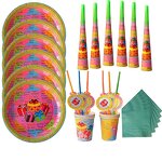 Party Tableware Set Manufacturer - Customized Size Cartoon Birthday Disposable