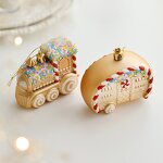 Christmas Tree Ornament Manufacturer - Wholesale Vintage Cute Fox Squirrel DIY