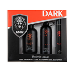 Gift Set - Manufacturer 3pcs Men's 200mL Gel 125mL Mist 30mL Mini Perfume