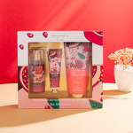 Gift Set - Manufacturer New 3in1 Body Mist Hand Cream Body Scrub Floral Fruit