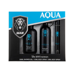 Gift Set - Manufacturer 3pcs Men's 200mL Gel 125mL Mist 30mL Mini Perfume