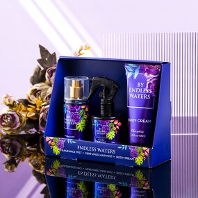 Gift Set - Manufacturer 3pcs Body Mist Lotion Hair Mist Christmas for Women