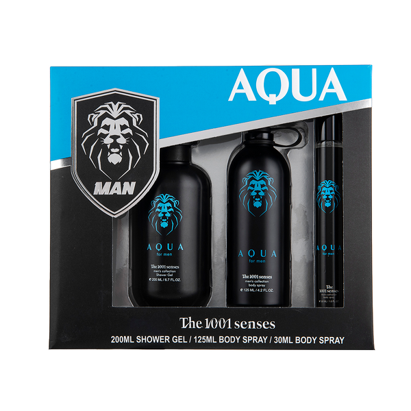 Gift Set - Manufacturer 3pcs Men's 30mL Perfume 200mL Wash 125mL Splash