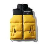 Men's Vest Manufacturer - High-quality Winter Heated Loose Stand Collar Modal Cotton