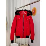 Men's Down Coat Manufacturer - 2025 New Hooded Canada Fox Fur-Trim Bomber