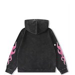 Men's Hoodie Manufacturer - Gothic Grunge Graphic 100% Cotton Zip-up Streetwear