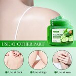 Body Scrub - Manufacturer Cucumber Exfoliating Cleansing Body Care Scrub