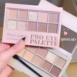 Eyeshadow Palette - Manufacturer Misslara 10 Color Milk Tea Matte Nude with Brush
