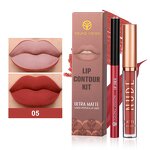 Makeup Set - Manufacturer YOUNG VISION Lip Gloss Liner 2 Suit Matte Rotatable