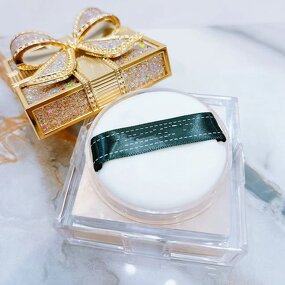 Setting Powder - Manufacturer Luxury Waterproof Bow Silk Air Loose Makeup Powder