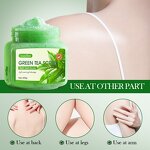 Body Scrub - Manufacturer Green Tea Exfoliating Cleansing Body Care Scrub