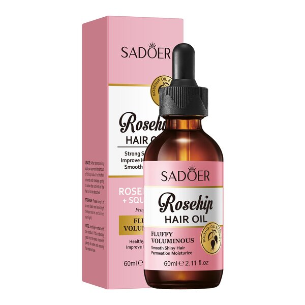 Hair Oil - Manufacturer Rose Fruit Oil Fluffy Shiny Moisturizing Conditioner