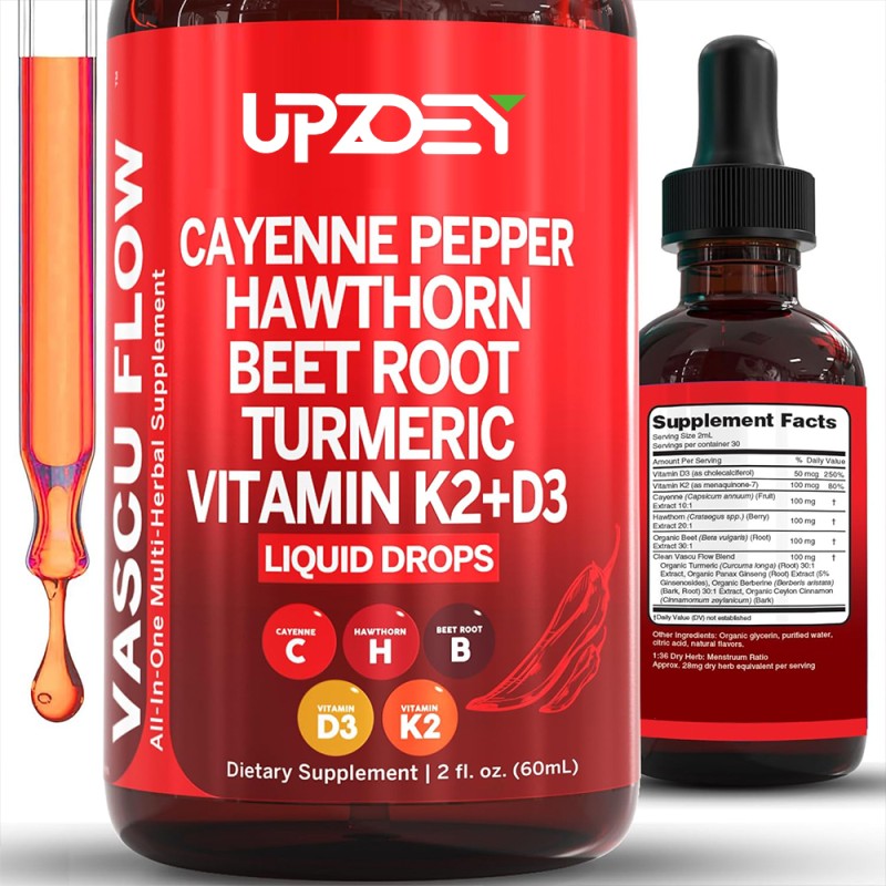 Cayenne Pepper Supplement Factory - Hawthorn Berry D3 K2