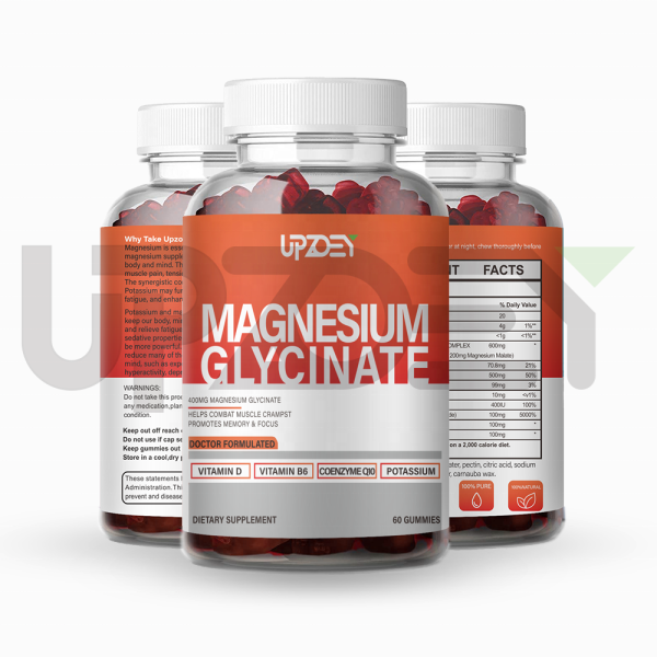 Magnesium Glycinate Gummy Supplier - 200mg Stress Relief Sleep