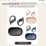 TWS Earbuds Manufacturer - A520 In-Ear HiFi with LED Digital Display & Ear Hook