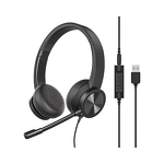 Business Headset Manufacturer - H362 USB Wired with Mic Noise Reduction for Call Centers