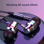 Wired Headset Manufacturer - 3.5mm Stereo with Deep Bass Noise Canceling & IPX-4