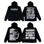 Hoodie - Manufacturer Cough Syrup 100%Cotton Heavyweight Streetwear Men