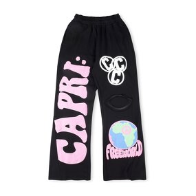 Track Pants - Manufacturer 100%Cotton Heavyweight Glo Gang Sweatpants Men