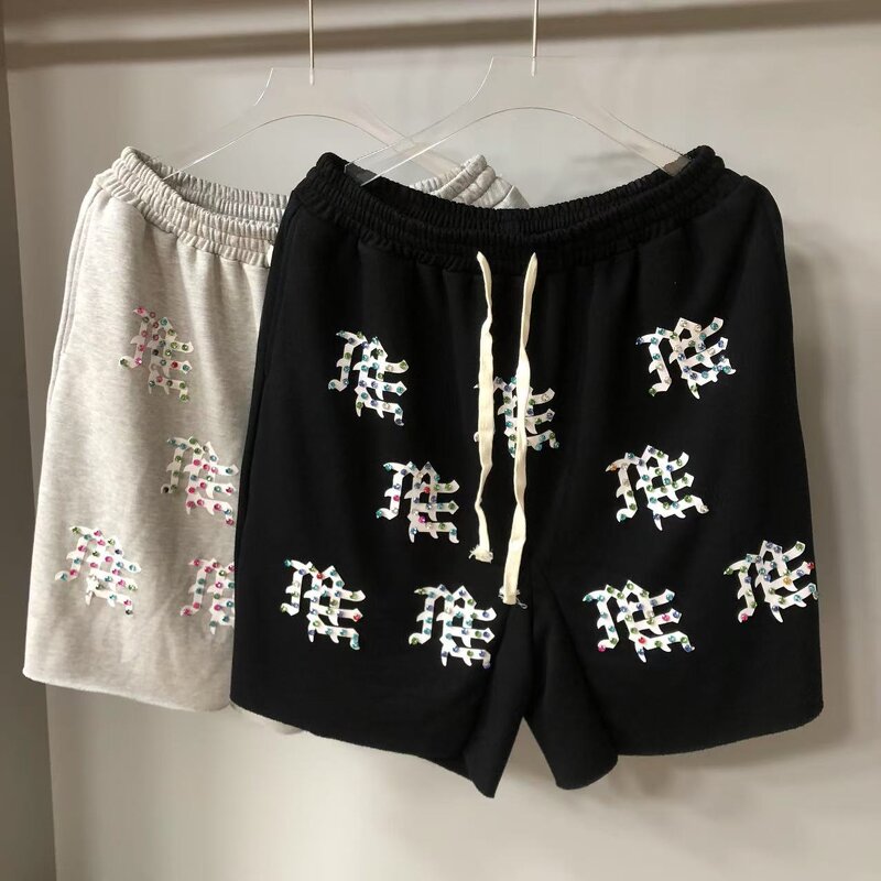 Sweatpants - Manufacturer 100%Cotton Diamond Basketball Streetwear Men's Shorts