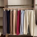 Sweatpants - Manufacturer 100%Cotton Puff Printing Y2K Hip-Hop Custom Logo Men