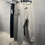 Sweatpants - Manufacturer SS22 ESS Flocking Letter 100%Cotton Streetwear Men