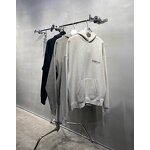 Hoodie - Manufacturer Fear of 22 Flocking Print God Letters Essen Flower