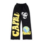 Track Pants - Manufacturer 100%Cotton Heavyweight Glo Gang Sweatpants Men