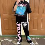 Track Pants - Manufacturer 100%Cotton Heavyweight Glo Gang Sweatpants Men