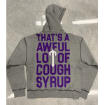 Hoodie - Manufacturer 100%Cotton Cough Syrup Streetwear Pullover Men