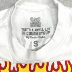 T-shirt - Manufacturer 100%Cotton Cough Syrup Y2K Streetwear Tees Men