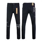 Jeans - Manufacturer Ksubiy Ripped Slim Distressed Wash Designer Denim Men