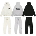 Sweatpants - Manufacturer SS22 ESS Flocking Letter 100%Cotton Streetwear Men