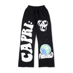 Track Pants - Manufacturer 100%Cotton Heavyweight Glo Gang Sweatpants Men