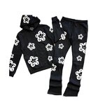 Hoodie - Manufacturer 100%Cotton Denimes Puff Printing Streetwear Men