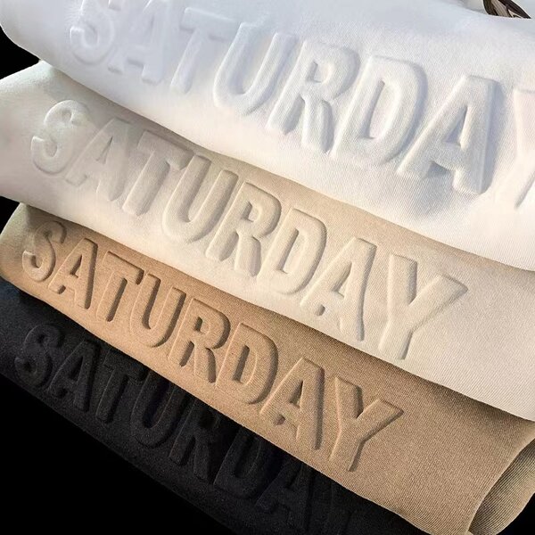 Hoodie - Manufacturer Custom Logo 3D Embroidery Embossing HeavyWeight Men