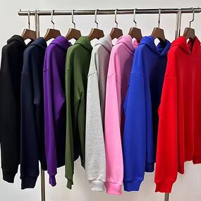 Hoodie - Manufacturer 100%Cotton Denimes Puff Printing Streetwear Men