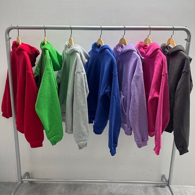 Hoodie - Manufacturer 100%Cotton 450gsm Puff Printing Streetwear Custom Men