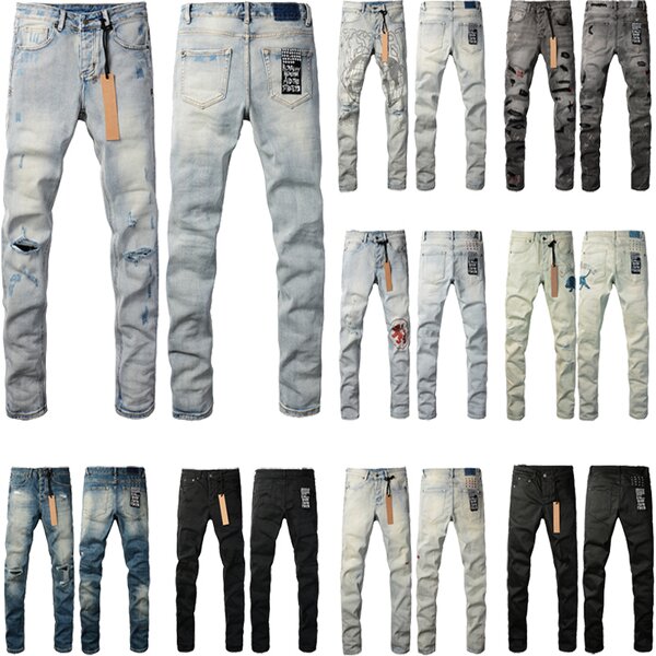 Jeans - Manufacturer Ksubiy Stacked Denim Y2K Distressed Hip Hop Designer Men