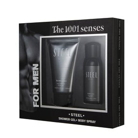 Gift Set Manufacturer - 2024 Wholesale Private Label Christmas MEN with Mist & Lotion STEEL