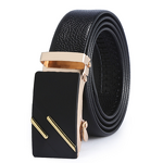 Belt - Manufacturer Wholesale New PU Alloy Automatic Lock Men's Business